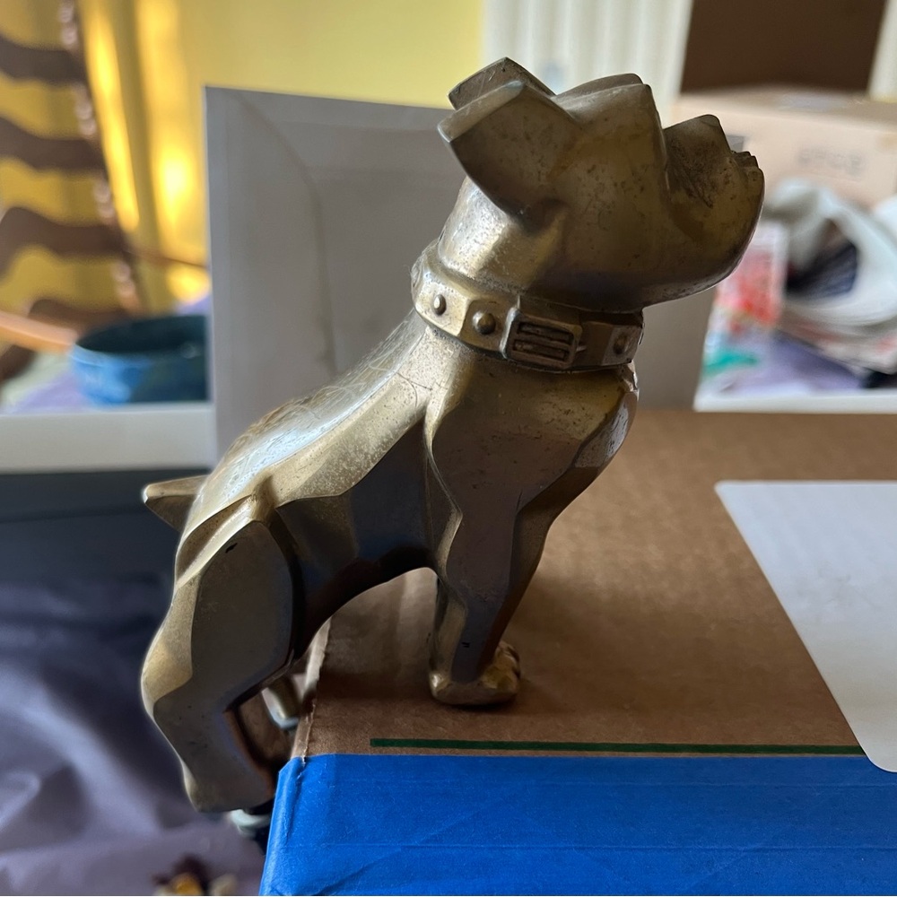Brass Bulldog Figurine